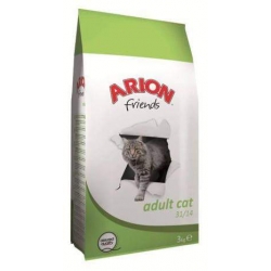 ARION FRIENDS ADULT CAT 31/14 15kg + GRATIS